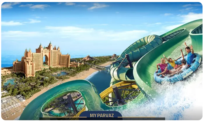 Atlantis Water Park in Dubai